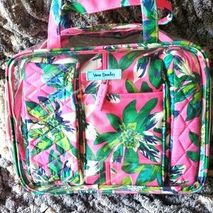 Vera Bradley 4 piece cosmetic organizer NWT